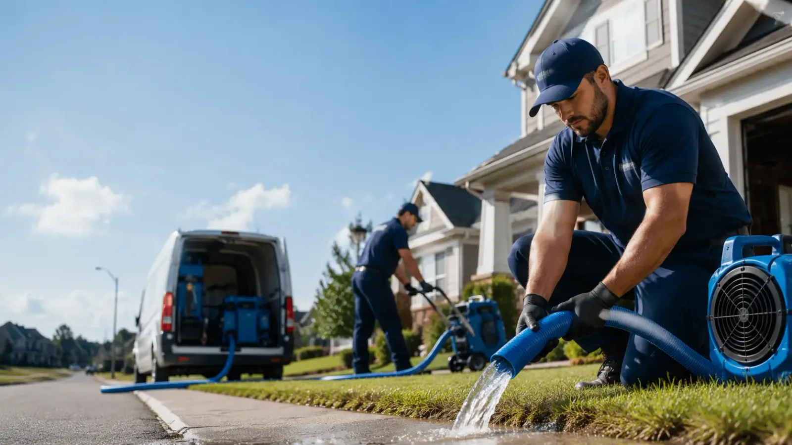 Flood Damage Restoration in Neville, OH